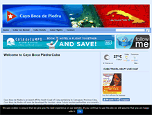 Tablet Screenshot of cayobocadepiedra.com